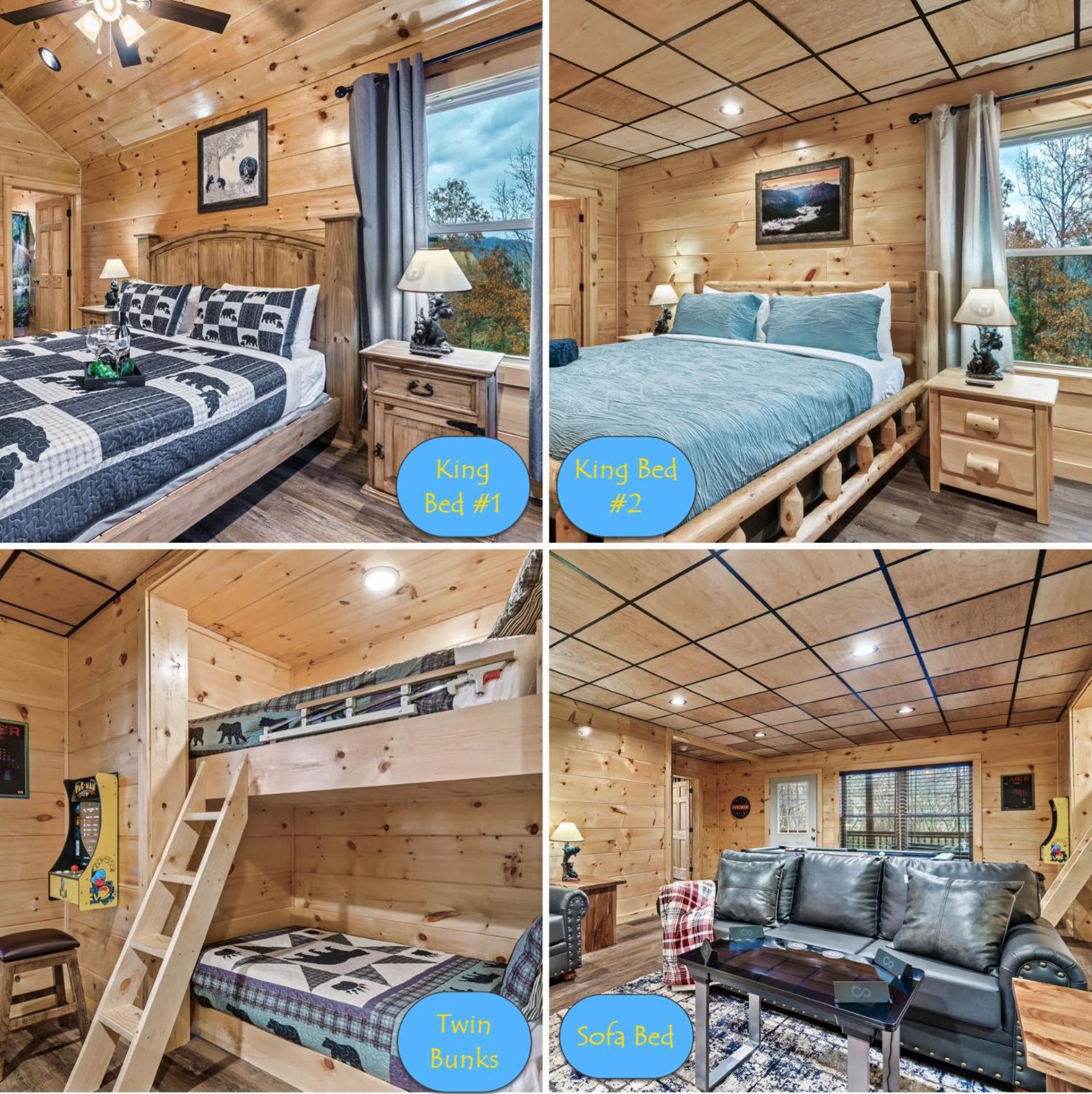 Mountains R Calling, Cozy Hideaway, King Beds, Hot-Tub, Arcade, Ev Ready Pigeon Forge Exterior photo